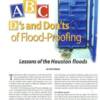 Lessons of the Houston Floods - The Construction Specifier December 2001